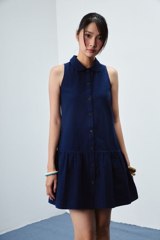 Libe Sleeveless Shirt Dress (Pre-order)