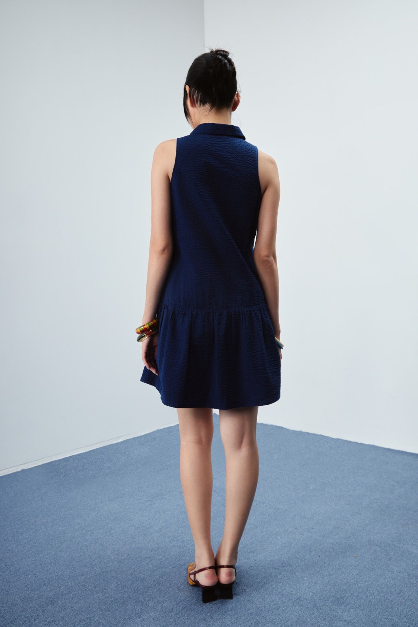 Libe Sleeveless Shirt Dress (Pre-order)