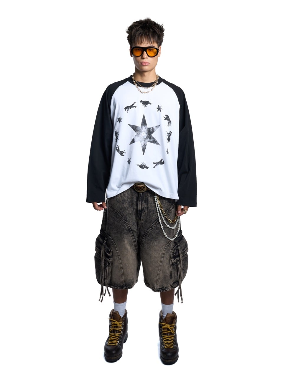 Hades Wolfpack Raglan - Black