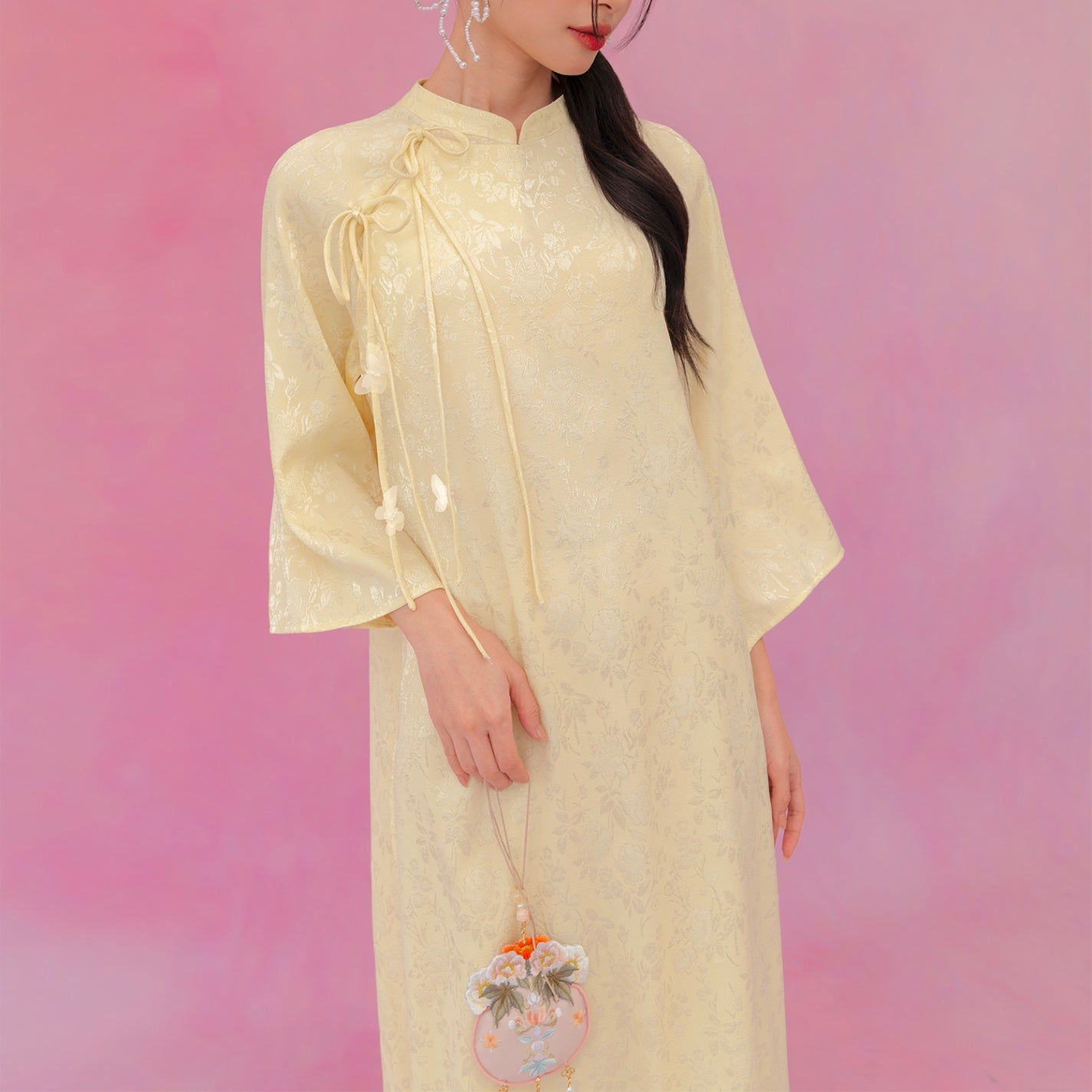 Nakedbyv Vanh Khuyen Ao Dai (Pre-order)