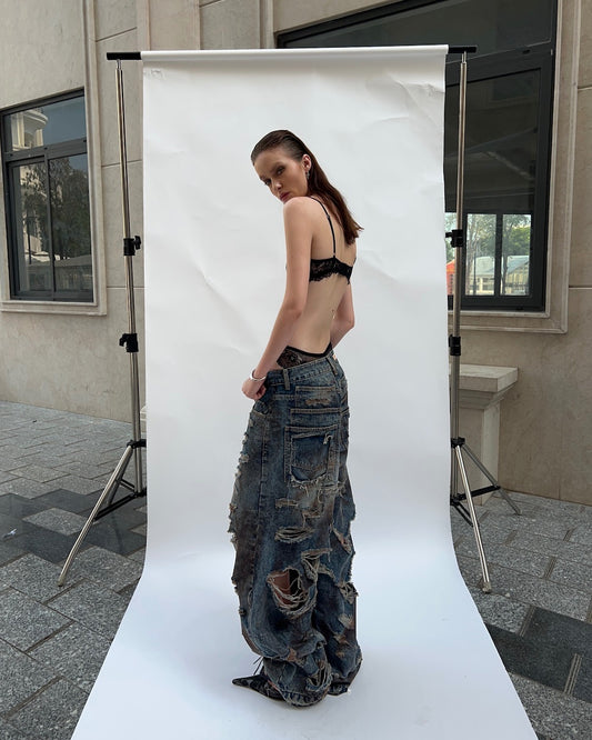 Stressmama Destroyed Jeans