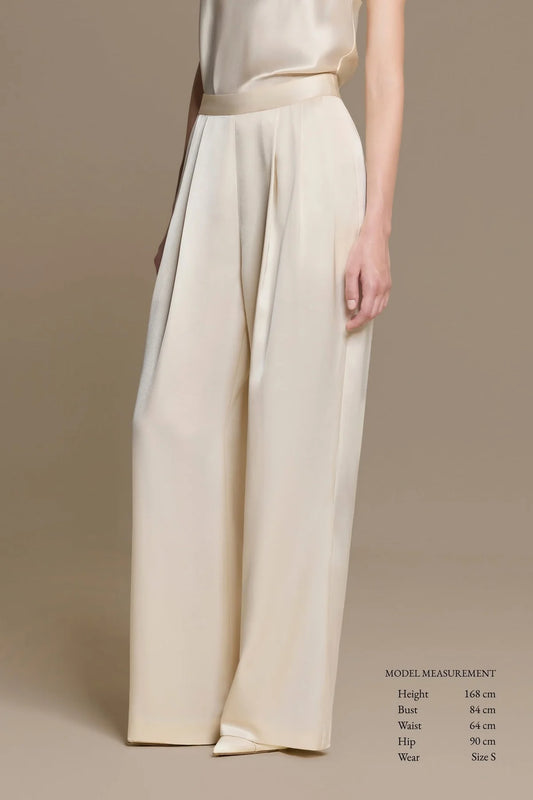 Huong Boutique Lush Silk Trousers