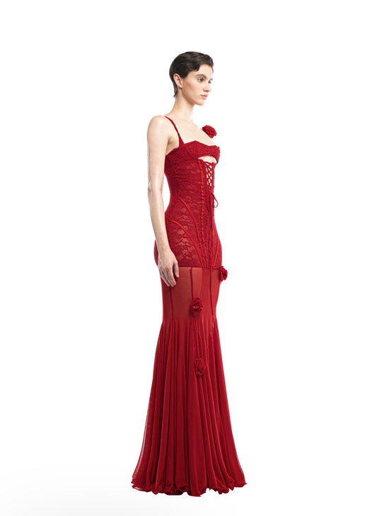 Huelleyrose Carol Dress