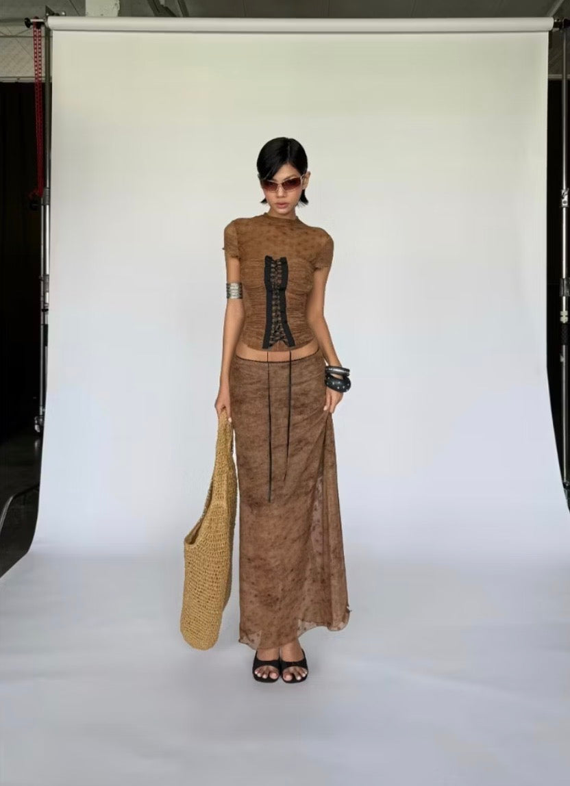 Sodope Club Brown Tender Top