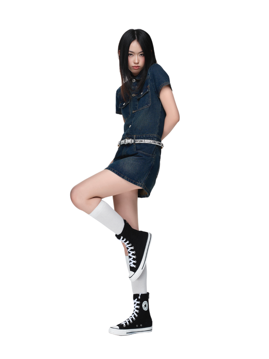 61__comfy Denim Comfy Set