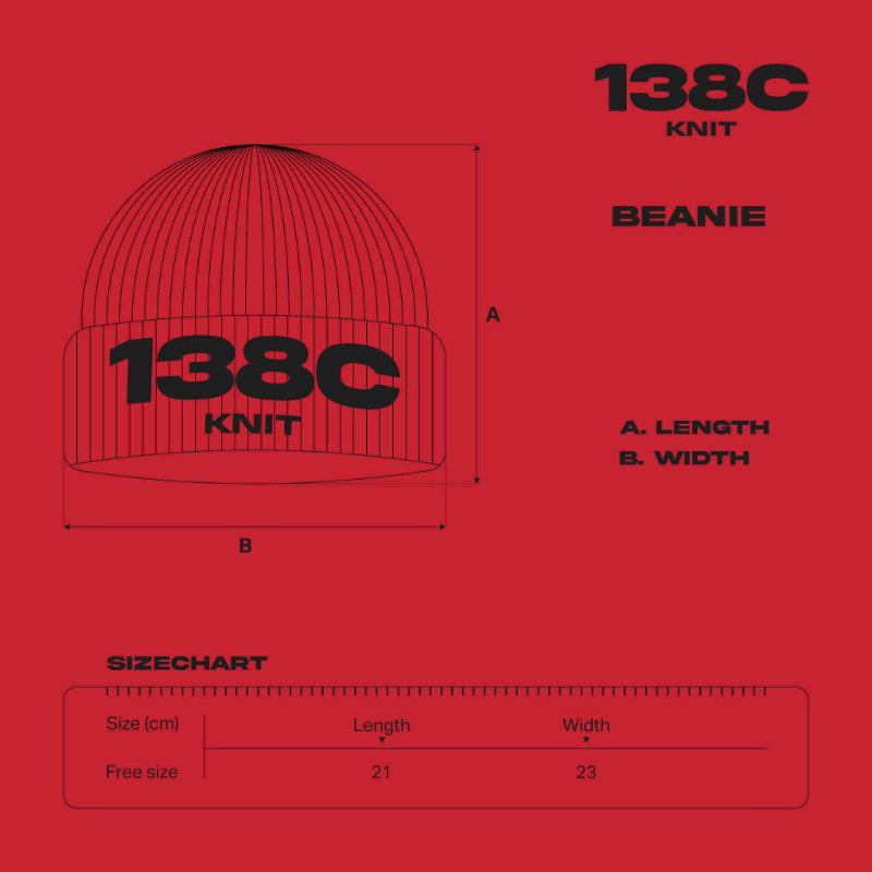 138CKNIT Apocalypse Love Knit Fuzzy Beanie (Pre-order)