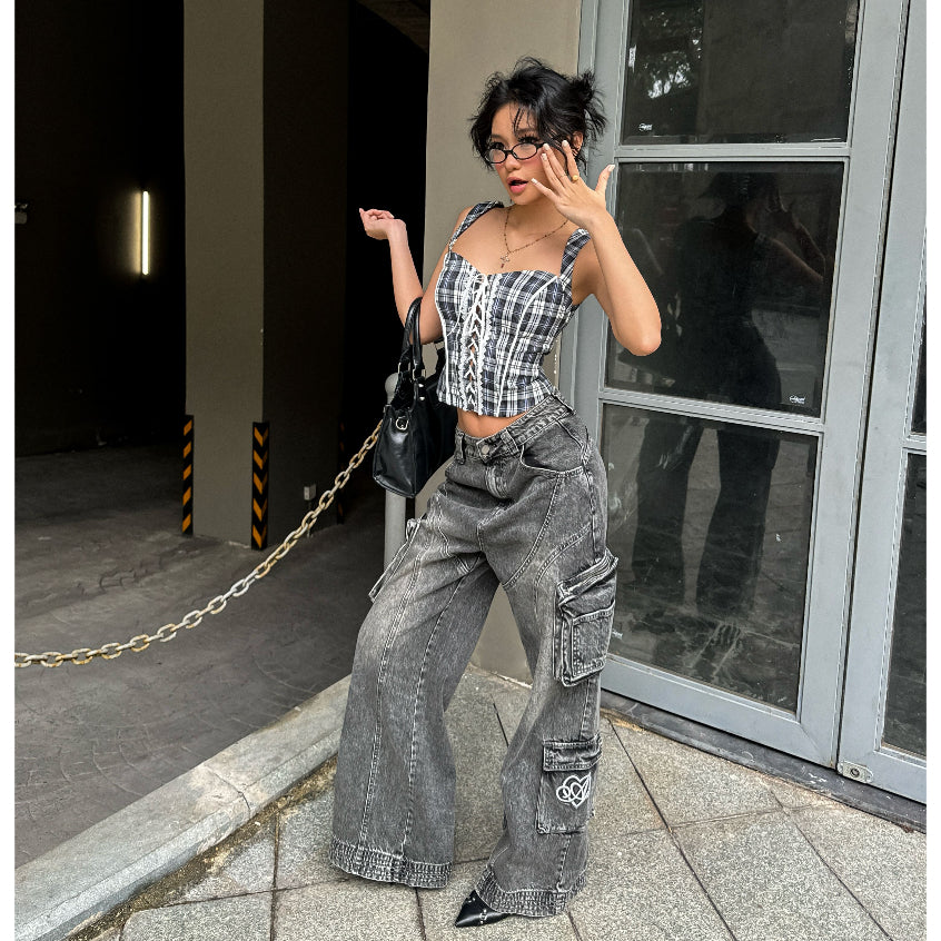 Aiai Studio Fang Cargo Pants (Pre order)