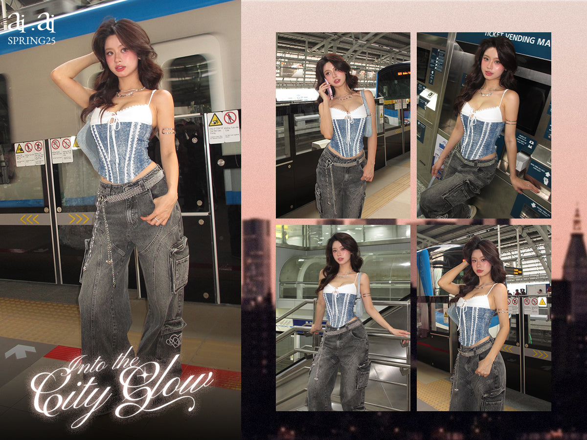 Aiai Studio Jenny Corset Top (Pre-order)