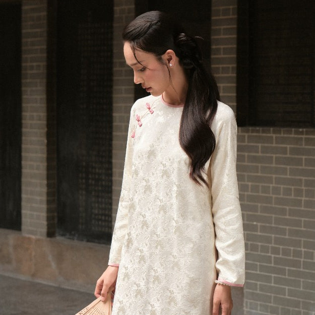 Mieufashionista Modern Straight Ao Dai Thuy Tien