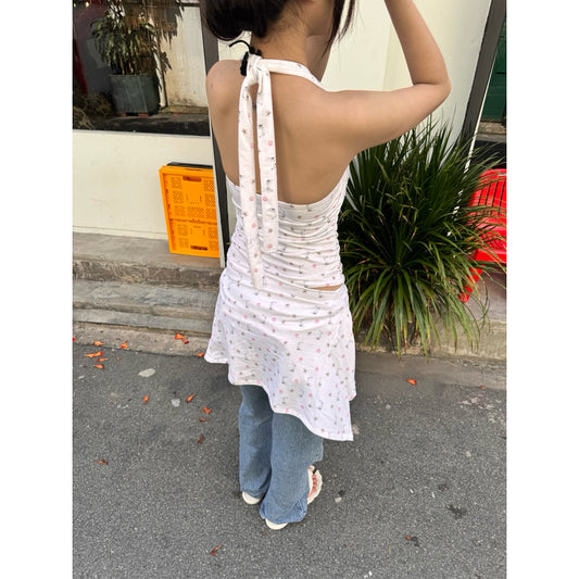 Tus.Atelier Bunny Tie Strap Top