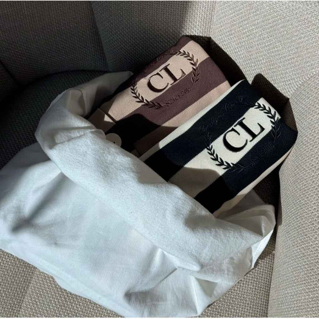 Colin Sleeveless Striped Ribbed Tee With Front Buttons (Pre-order)