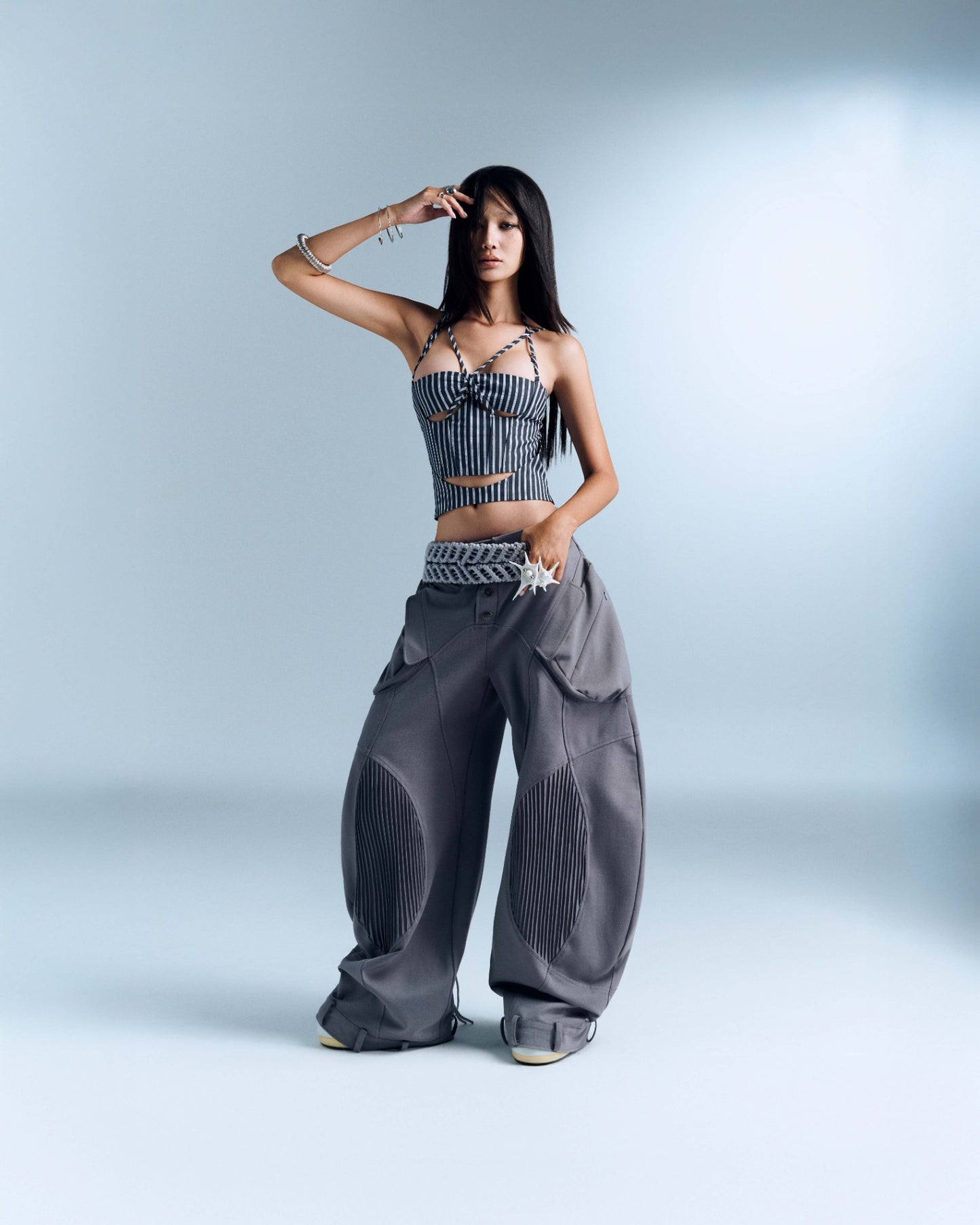 Bunny Hill Bergamot Pants - Gray (Pre-order)