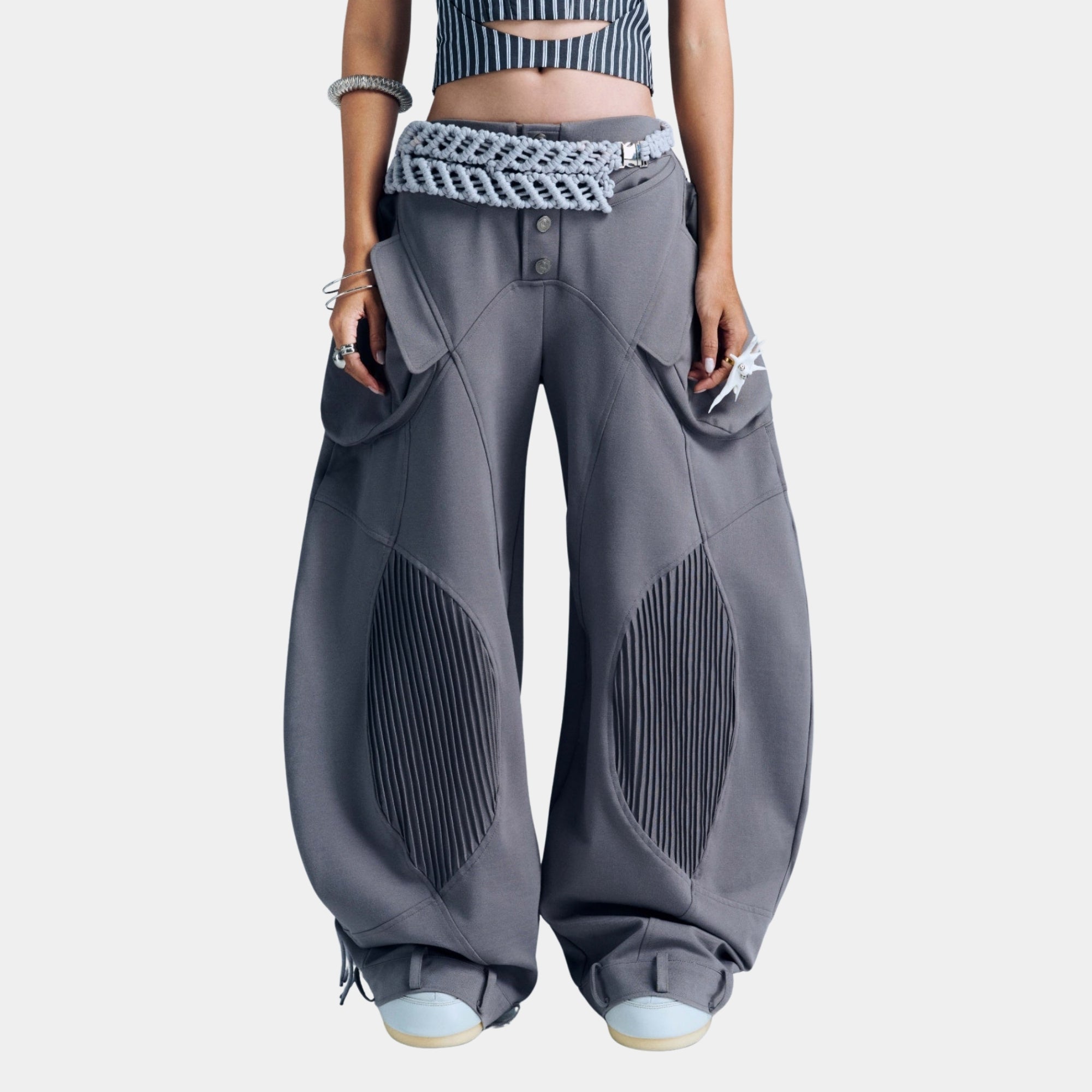 Bunny Hill Bergamot Pants - Gray – EM Clothing