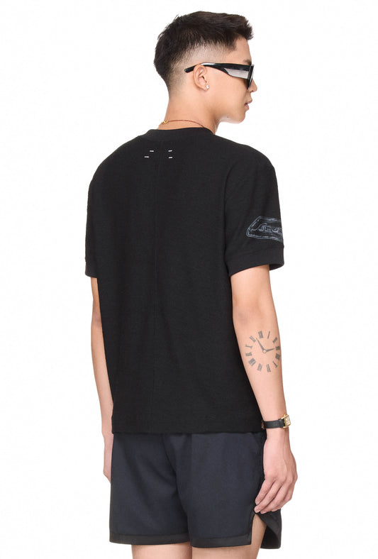 The Beuter Ringer T-Shirt - Black