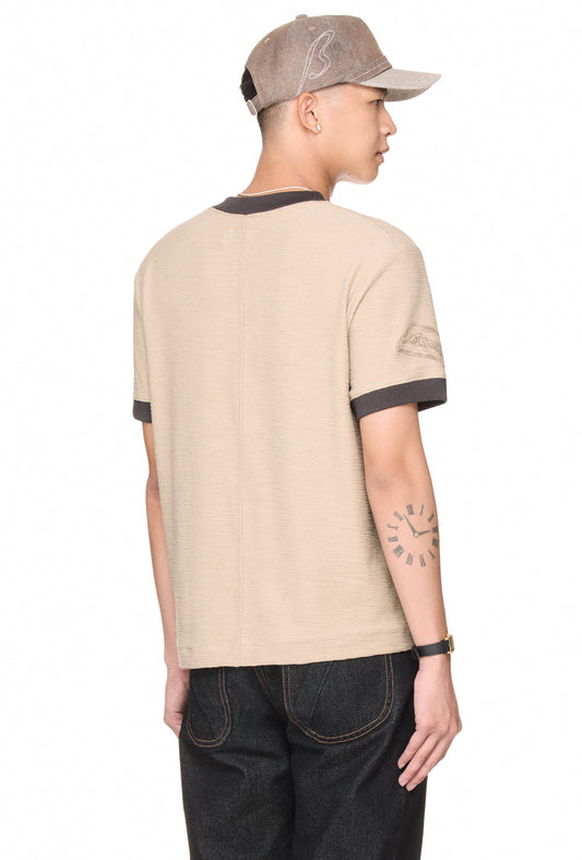 The Beuter Ringer T-Shirt - Grullo