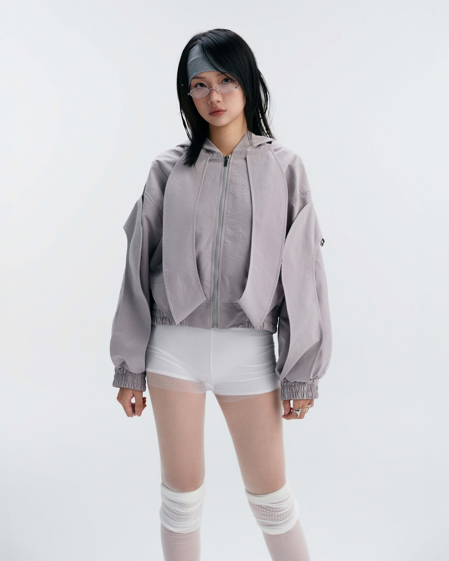 Bunny Hill Bluebell Jacket (Grey) (Pre-order) - Em Clothing