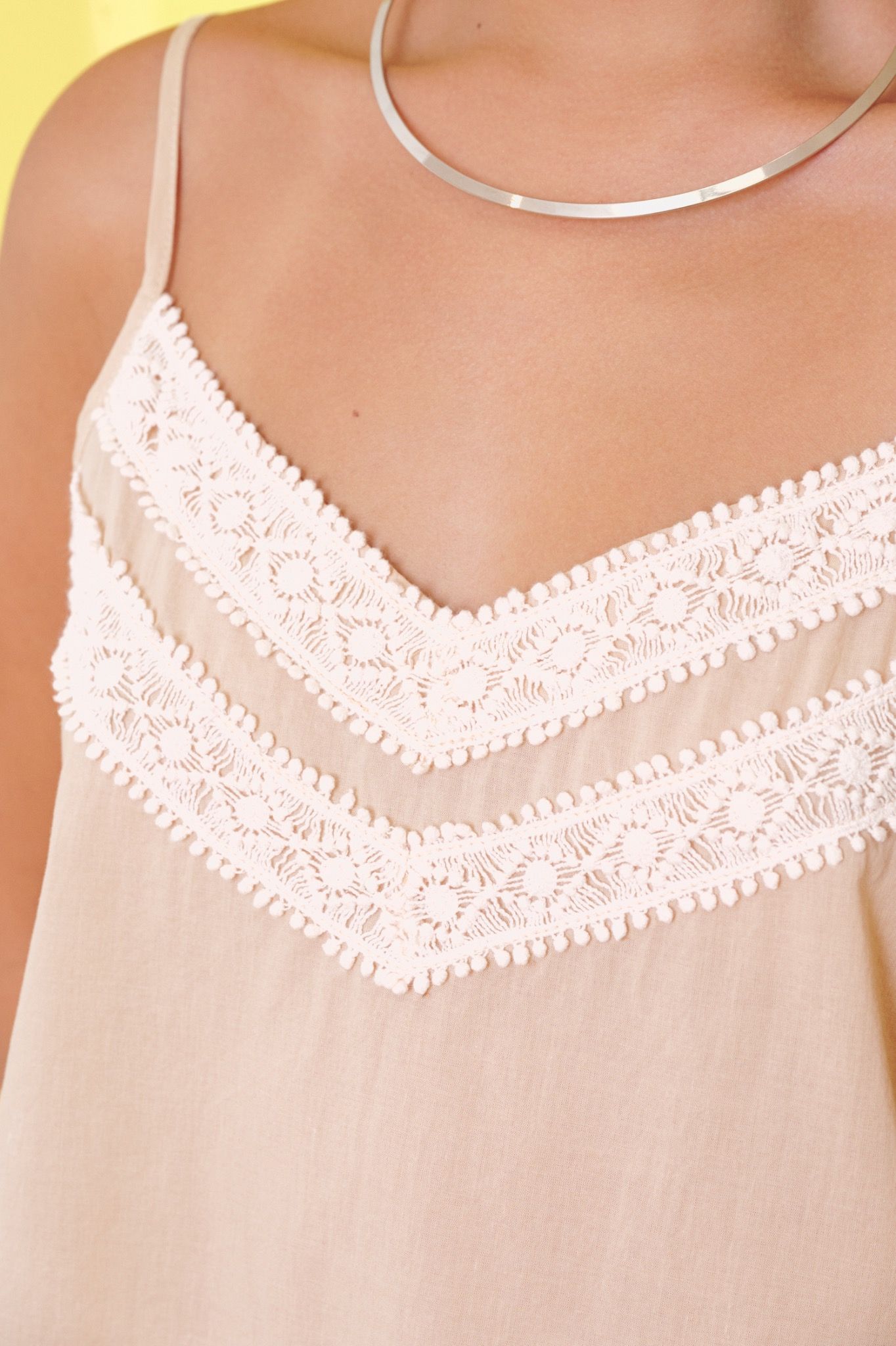 Libe Beige Cami Top (Pre-order)