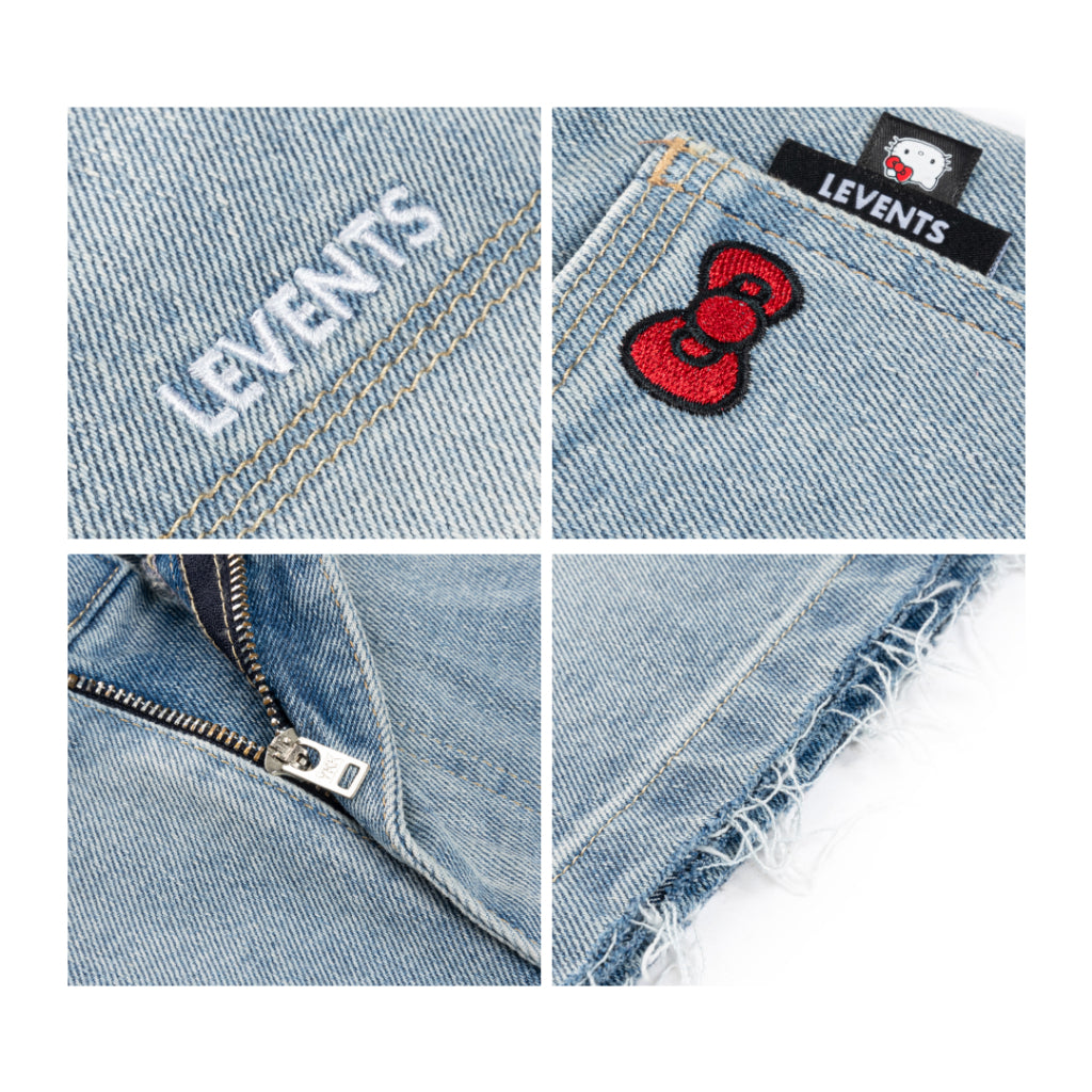 Levents Bow Jeans Jorts