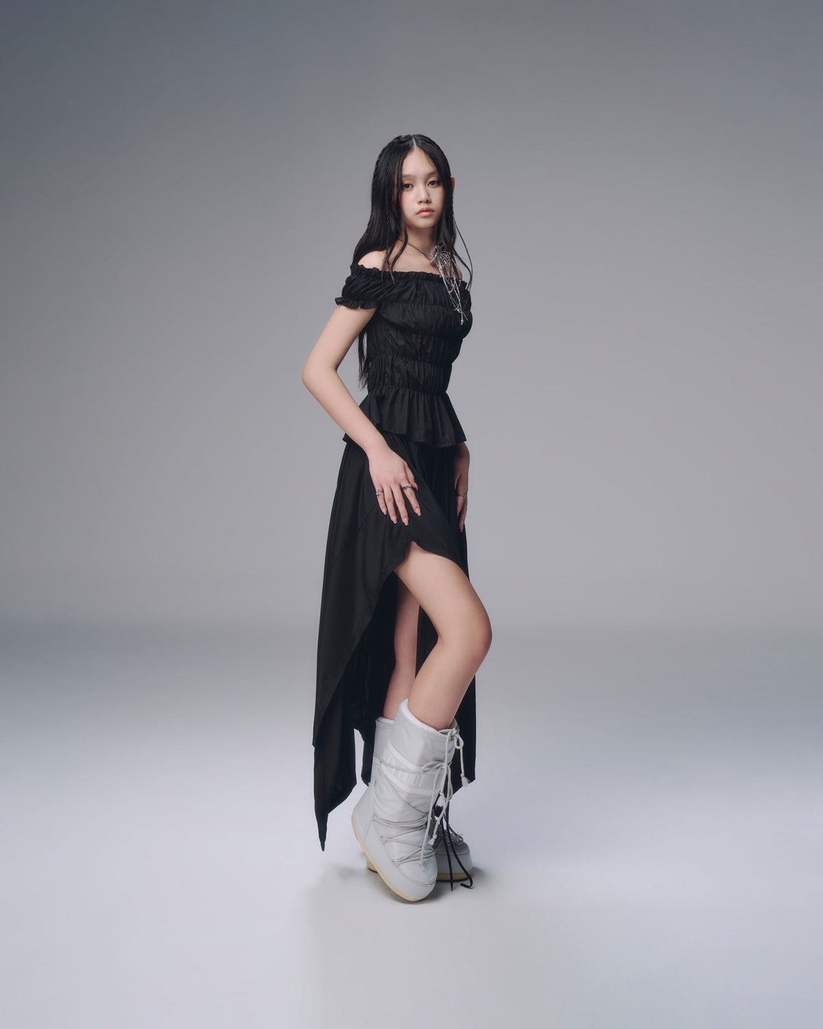 Bunny Hill Twyla Skirt (Black) - Delivery in 48h