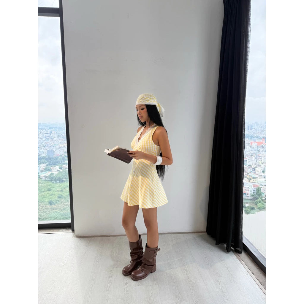 Trouvaile.co_ Butter Mini Dress