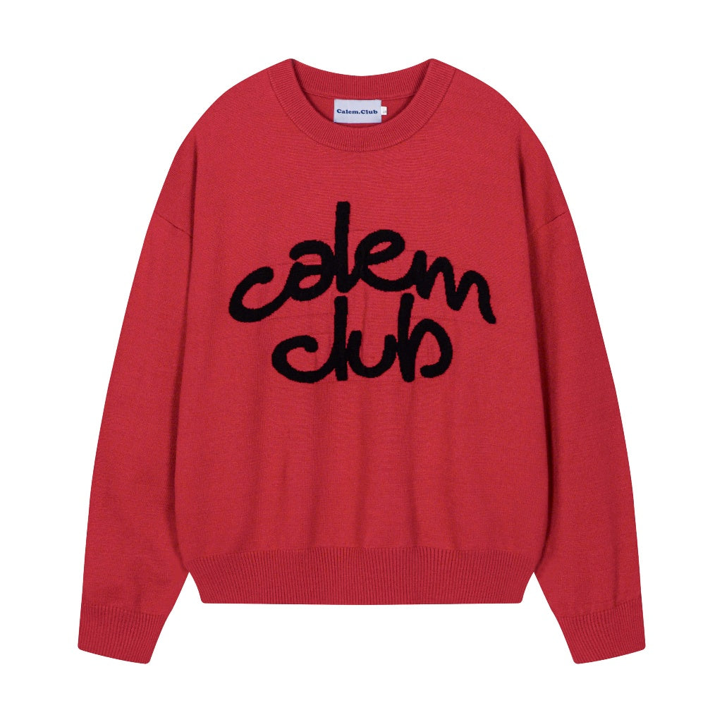 Calem Club Calem Lettered Sweater