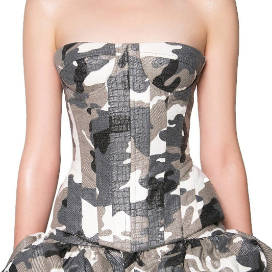 Lsoul Camo Dox Tube Top (Pre-order)