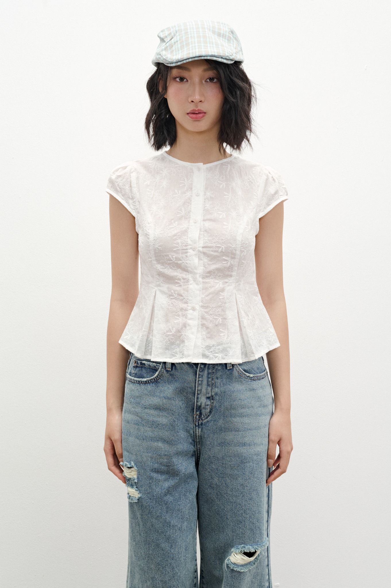 Libe Cap Sleeves Top (Pre-order)