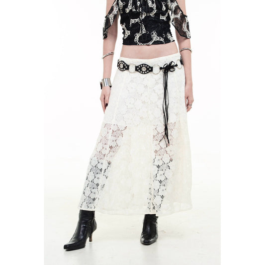 Tus.Atelier Camellia Floral Long Skirt