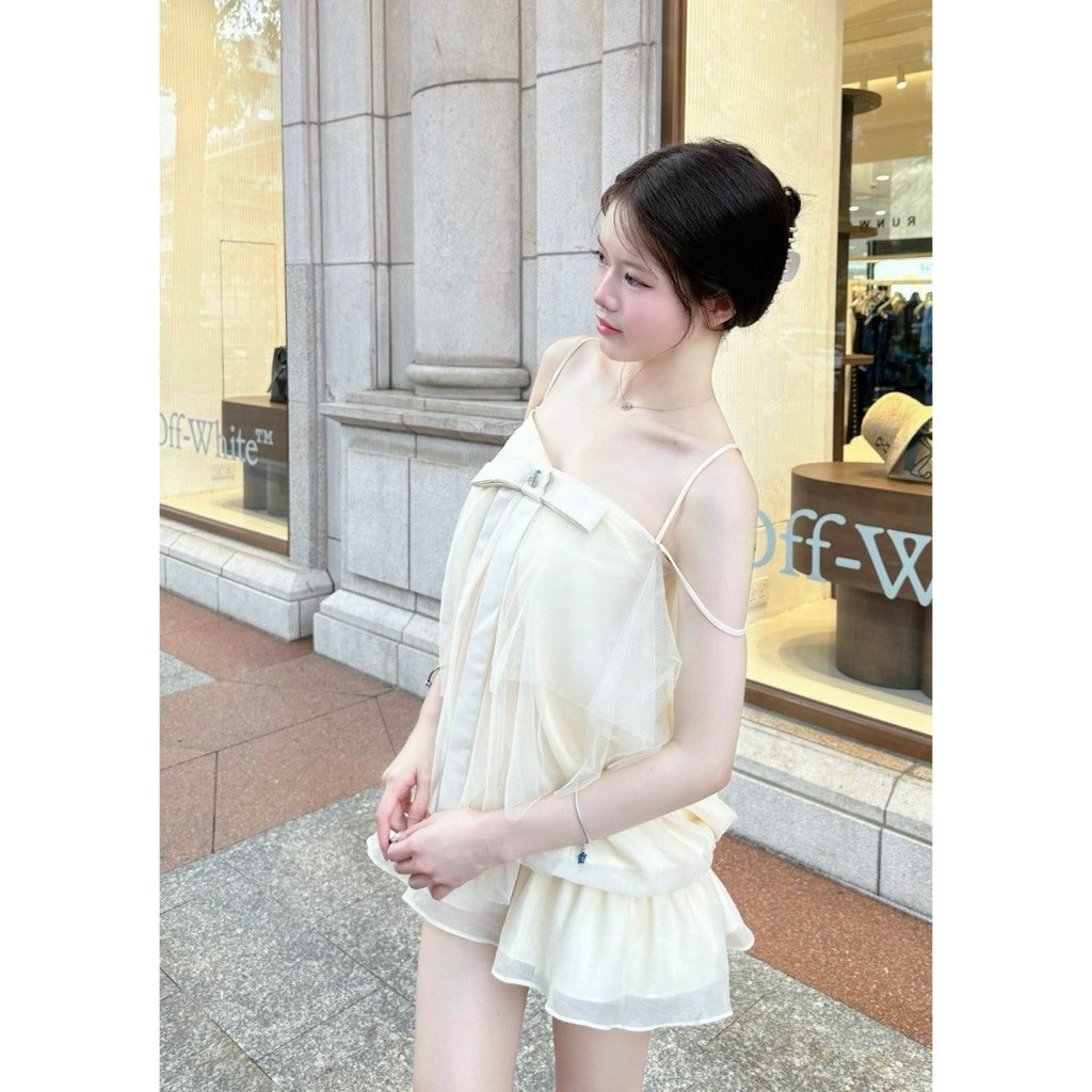 Aguja Nancy Pink One-Shoulder Dress (Pre-order)