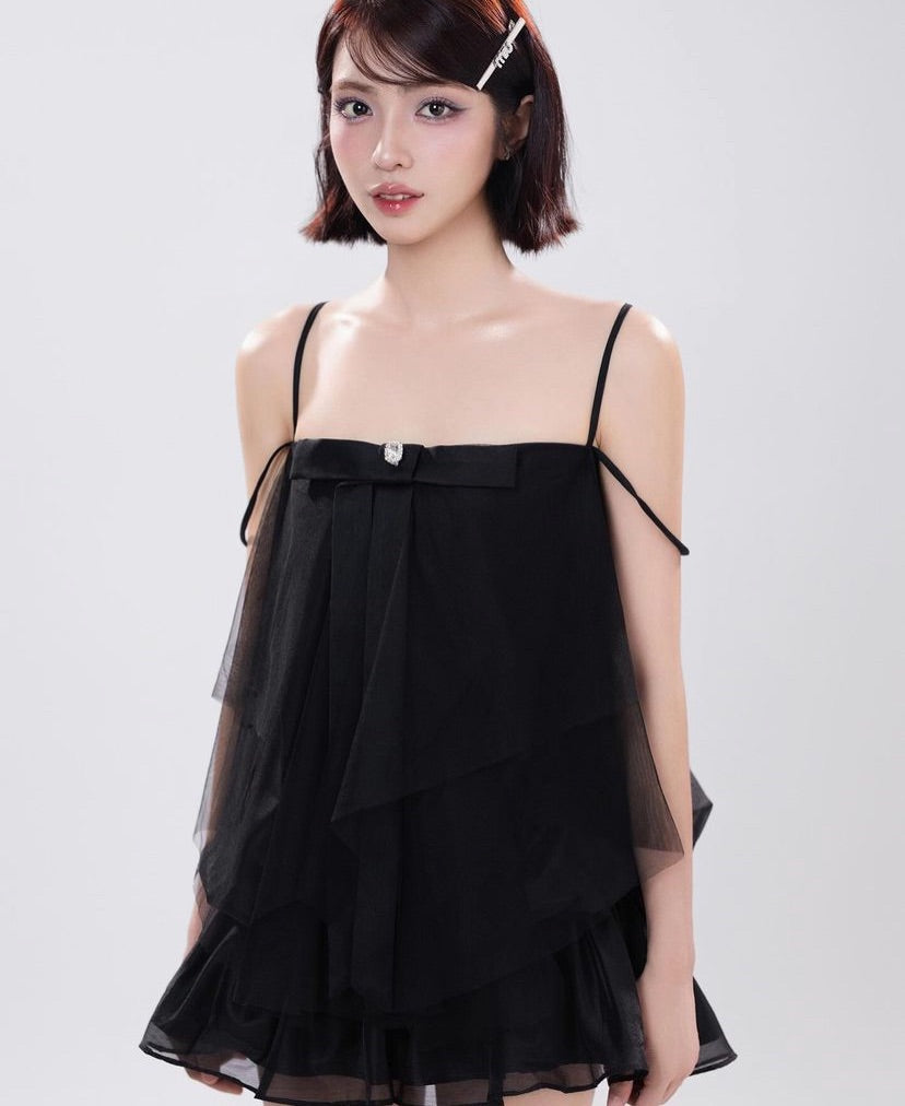 Aguja Nancy Pink One-Shoulder Dress (Pre-order)