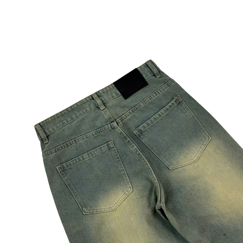WHOSE Cobalt Wide Straight Jeans WHOSE (Pre-order)