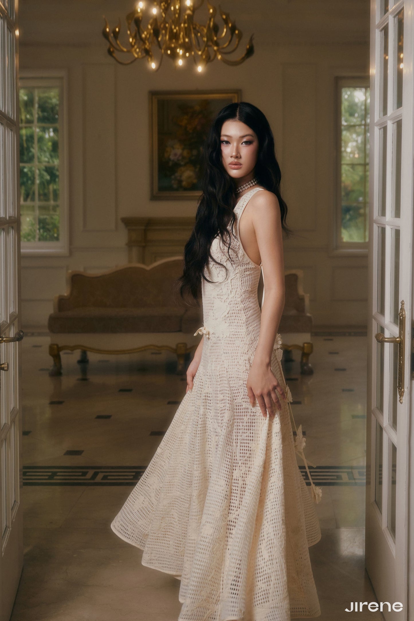 Jirene Creme Dress (Pre-order)