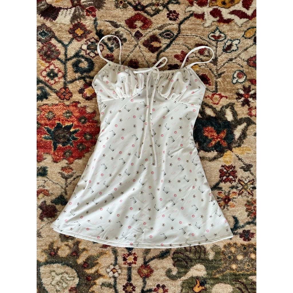 Tus.Atelier Bunny Strap Mini Dress