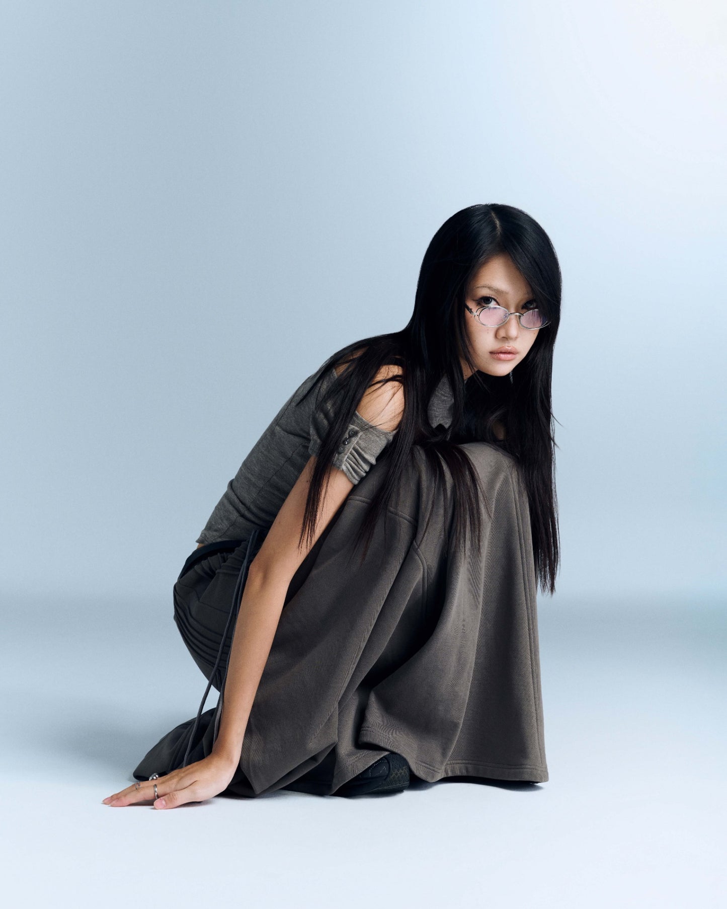 Bunny Hill Eolith Skirt - Grey (Pre-order)