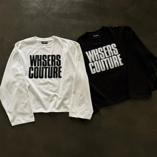 WHOSE Embroidered Long-Sleeve T-Shirt (Pre-order)