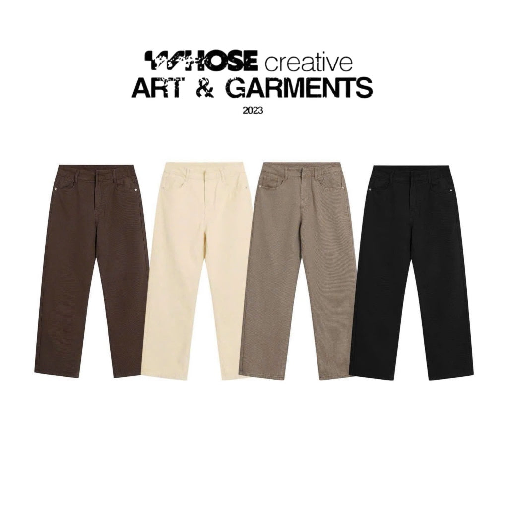 WHOSE Fit Kaki Pants (Pre-order)