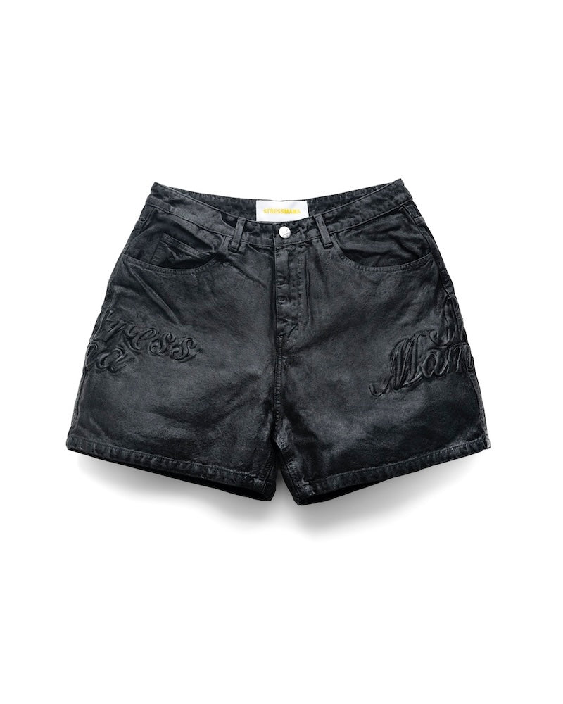 STRESSMAMA FW24 Coated Shorts (Pre-order)