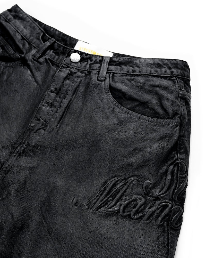 STRESSMAMA FW24 Coated Shorts (Pre-order)