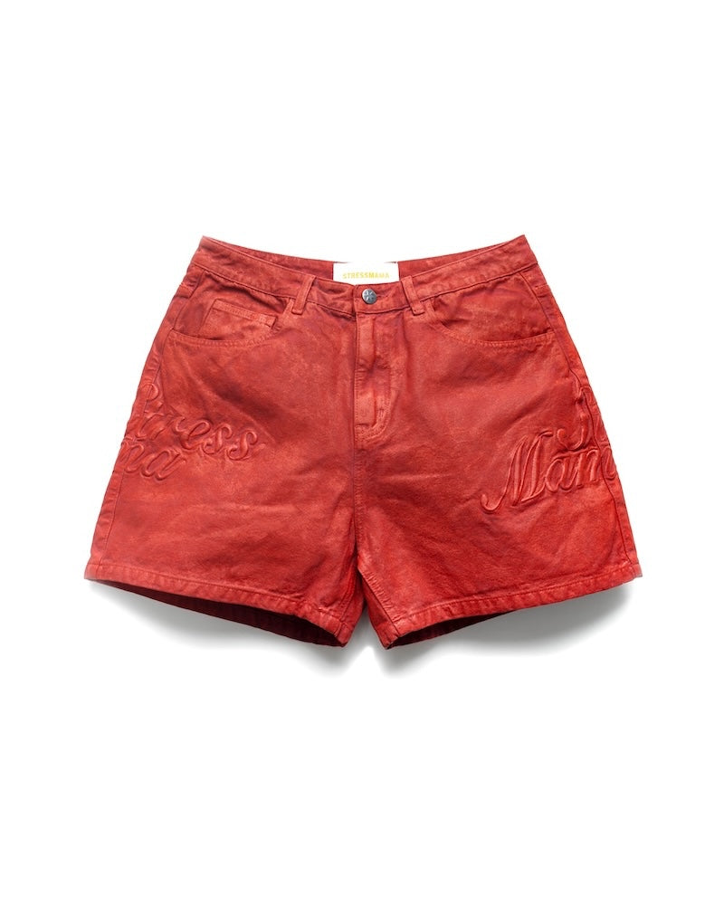 STRESSMAMA FW24 Coated Shorts (Pre-order)