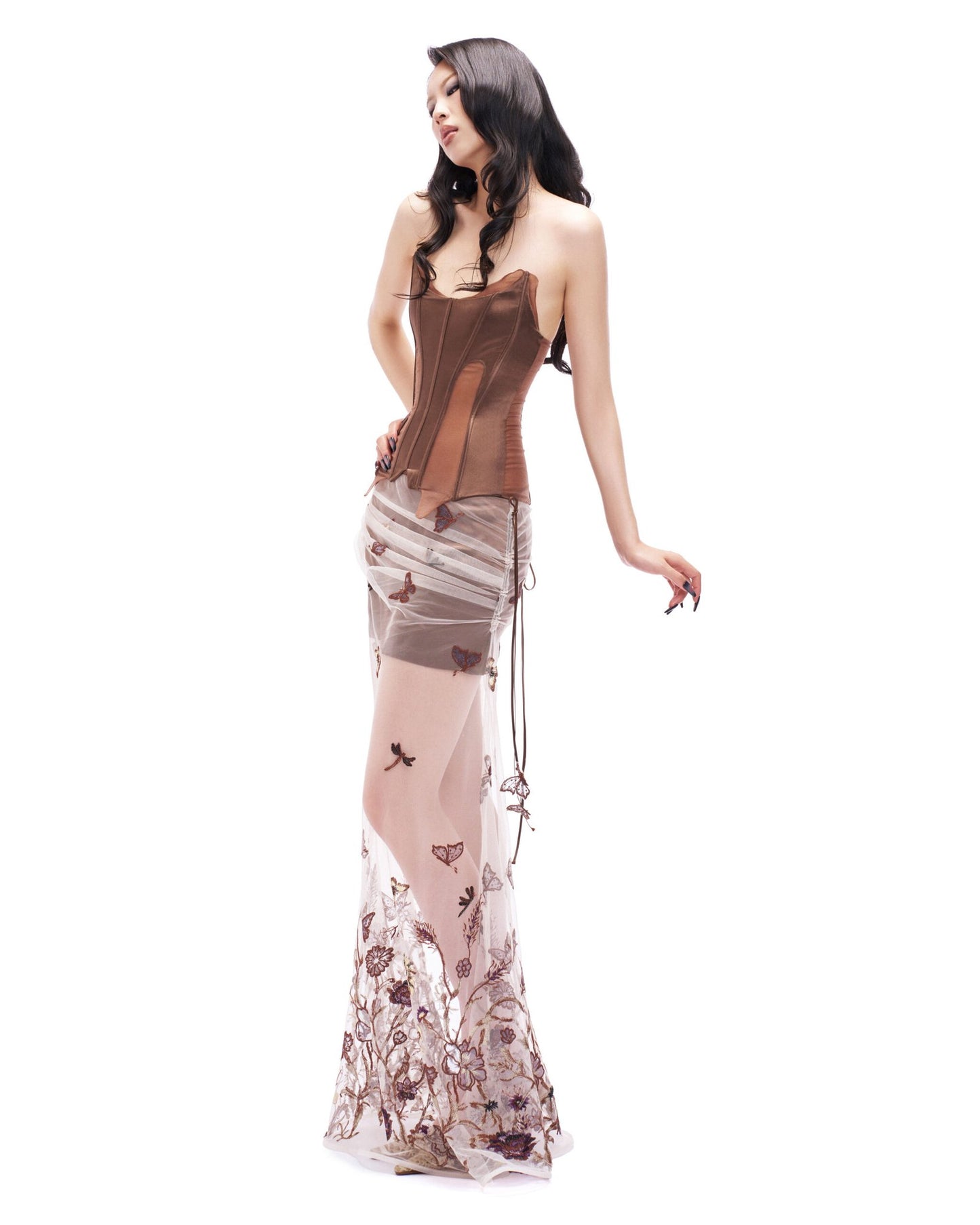 Viery Feral Flutter Corset (Pre-order)