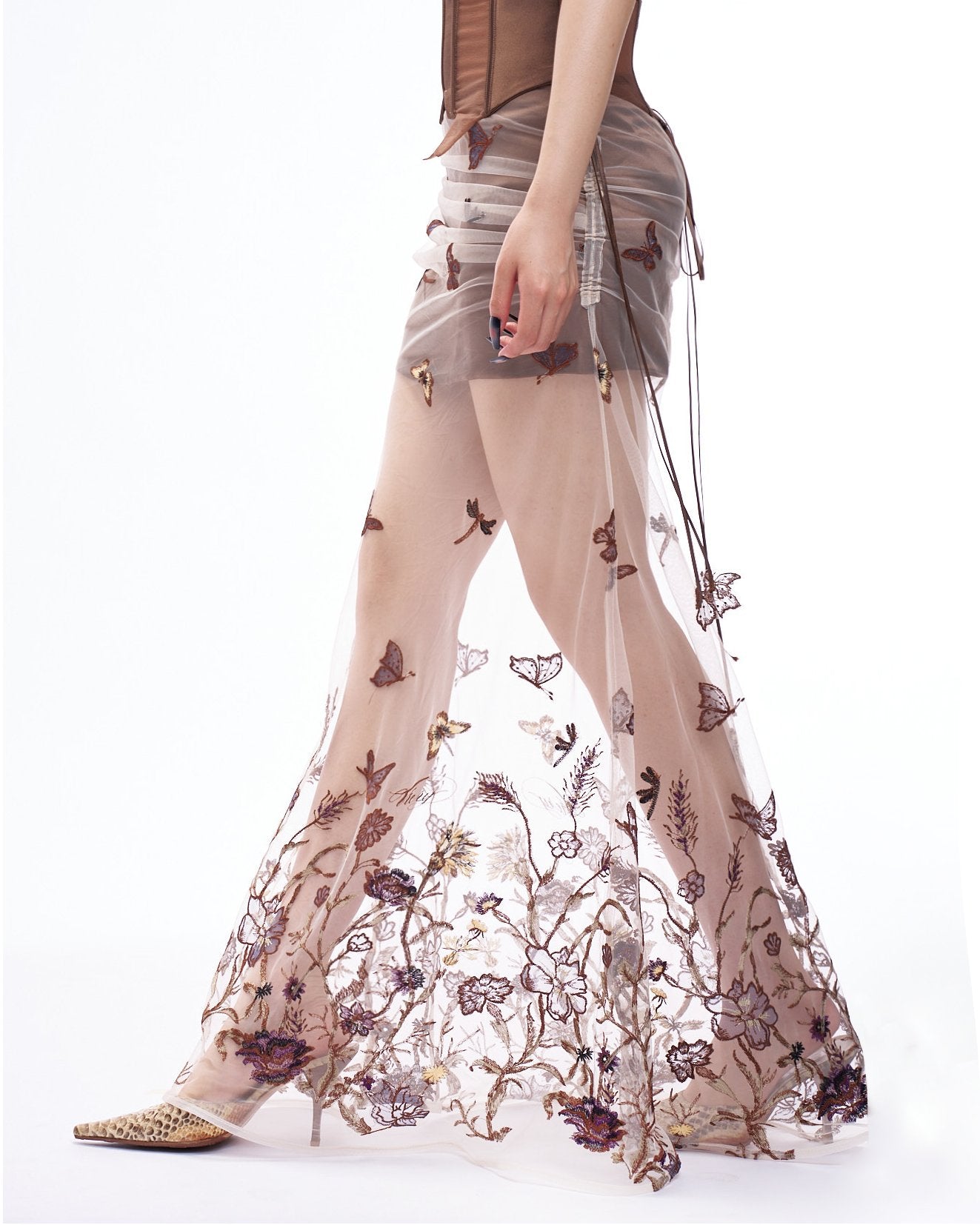 Viery Feral Flutter Skirt (Pre-order)