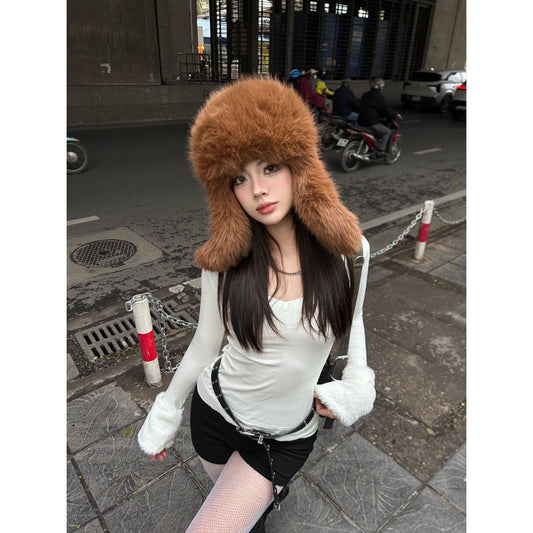179Dress Fur Top