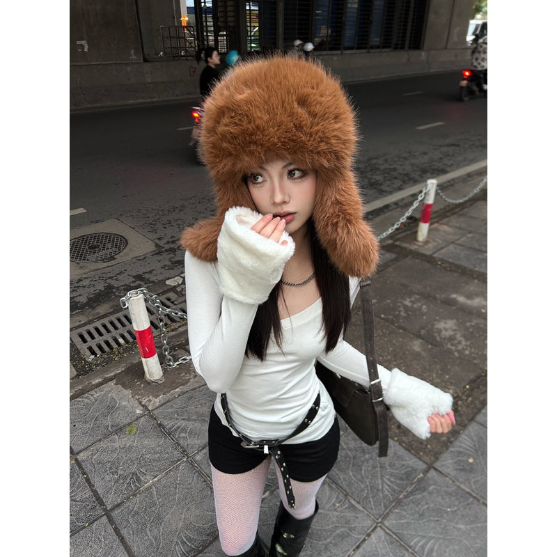 179Dress Fur Top