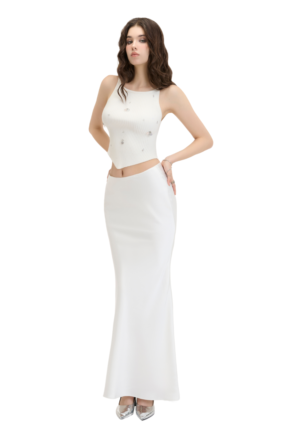 Jubin Gigi Long Skirt (Pre-order)