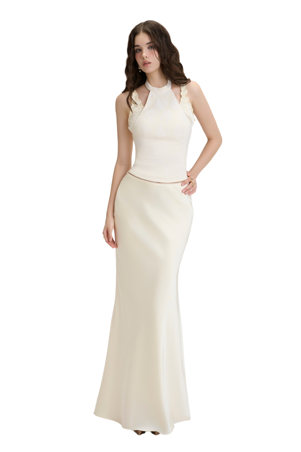 Jubin Gigi Long Skirt (Pre-order)