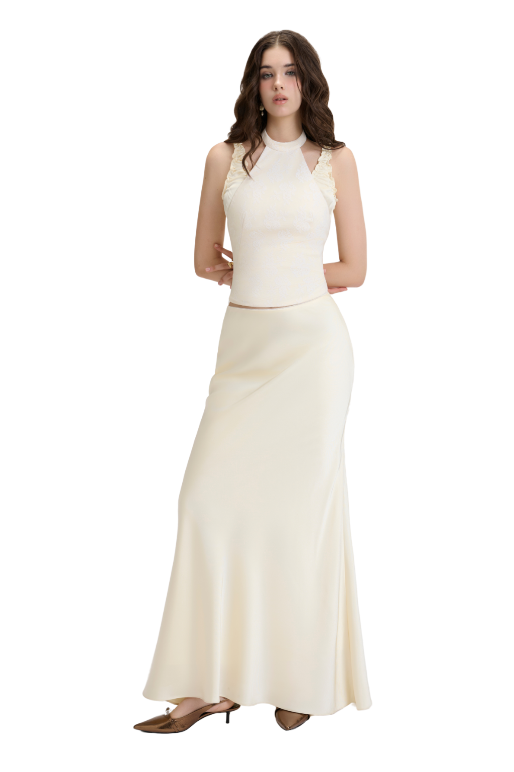 Jubin Gigi Long Skirt (Pre-order)