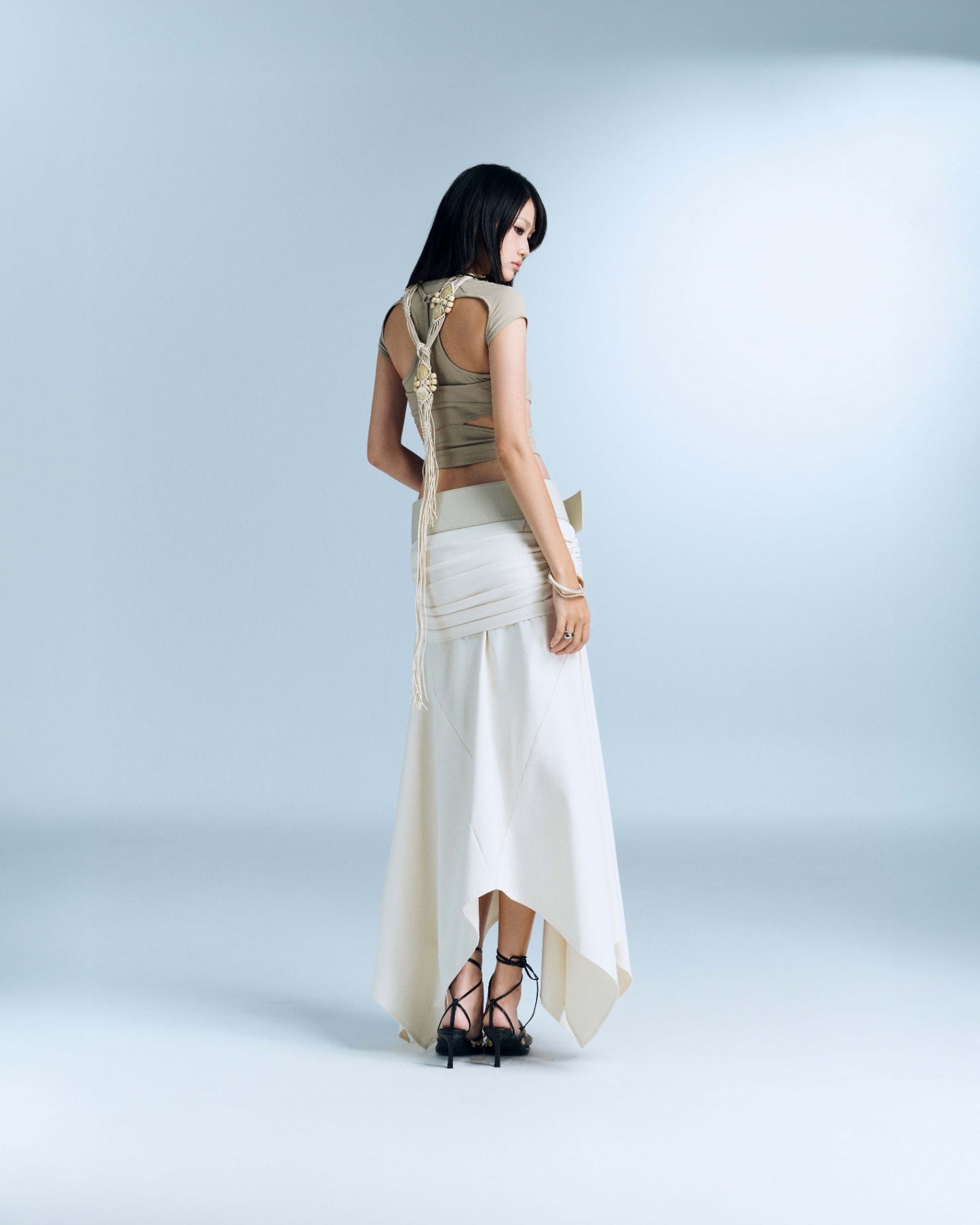 Bunny Hill Harlow Skirt - Ivory (Pre-order)