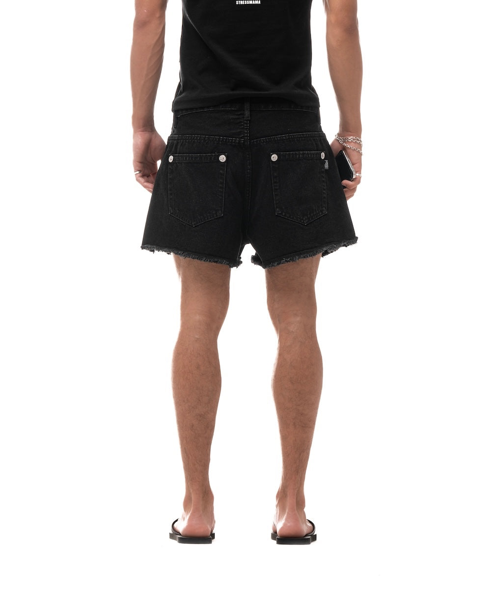 STRESSMAMA Hôtel Mama Denim Shorts (Pre-order)