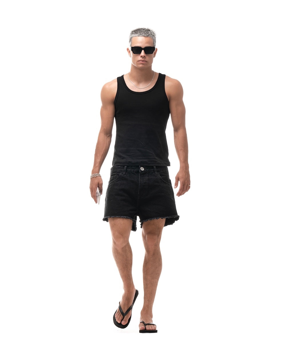 STRESSMAMA Hôtel Mama Denim Shorts (Pre-order)