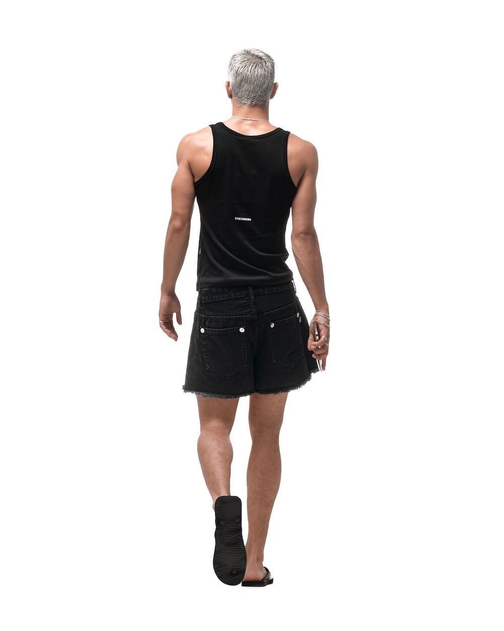 STRESSMAMA Hôtel Mama Denim Shorts (Pre-order)